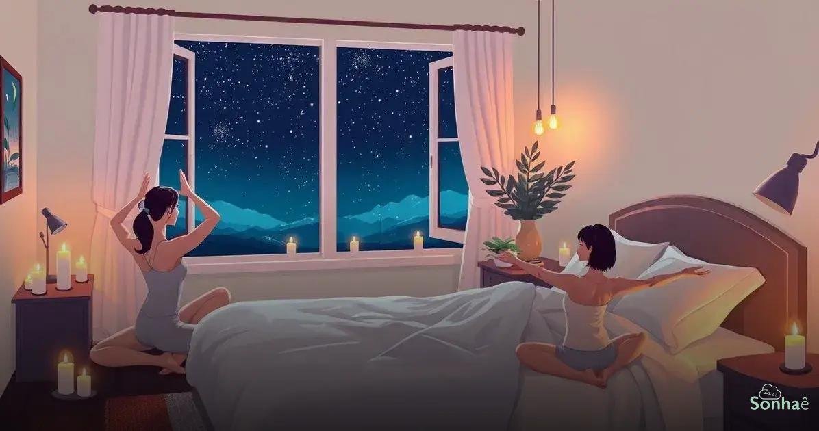 Exercícios para Relaxar Antes de Dormir